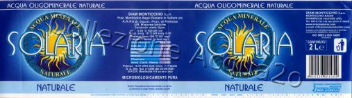 Solaria (analisi 2003) Pet Nat 2,0 L