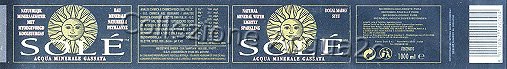 Solé (analisi 2000) Exp Olanda-Tuchia vetro Leg Friz 1,0 L +  0,75 L + 0,5 + 0,33 L