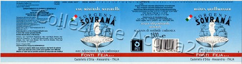 Sorgente Sovrana (analisi 2004) PET Friz 1,5 L  [171005]