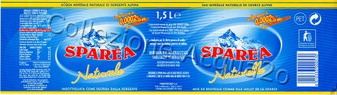 Sparea (analisi 2002) PET Nat 1,5 L + 0,5 L [171105]