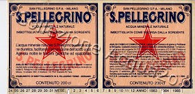 S.Pellegrino (analisi 1981) Nat 2,0 L [020106]