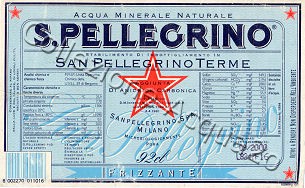 S.Pellegrino (analisi 1986) VE Friz 0,9 L [020106]