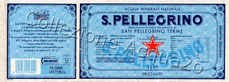 S. Pellegrino (analisi 2001) VE Friz 1,0 L [070106]