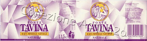 Fonte Tavina (analisi 1995) PET Nat 1,5 L [150606]