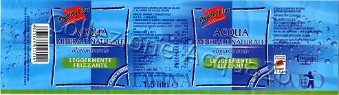 Fonte Tavina (analisi 2001) -Quality Line- pet Leg Friz 1,5 L
