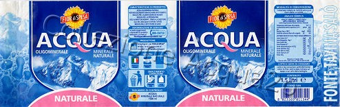 Fonte Tavina Sal x Fior di Spesa (analisi 2002) PET Nat 1,5 L [160606]
