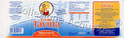 Fonte Tavina (analisi 2005) PET Friz 1,5 L [160606]