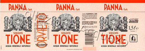 Sorgente Tione (analisi 1993) PET Nat 1,5 L