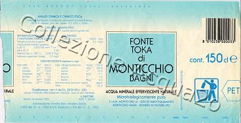Fonte Toka (analisi 1992) pet Nat 1,5 L