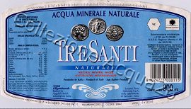Tre Santi (analisi 1998) vetro 0,9 L