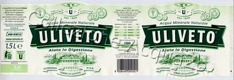 Uliveto (analisi 2002) pet Nat 1,5 L + 0,5 L