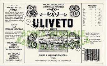 Uliveto (analisi 1985?) Exp Canada Nat 1,5 L