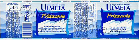 Ulmeta (analisi 1999) PET Friz 1,5 L