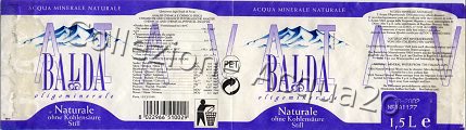 Vaia (analisi 1999) -Balda- pet Nat 1,5 L
