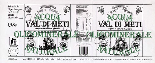 Val di Meti (analisi 1993) Pet Nat 1,5 L
