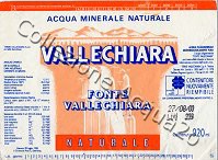 Vallechiara Fonte Vallechiara (analisi 1998) VE Nat 0,92 L