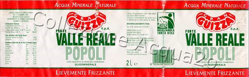 Fonte Valle Reale (analisi 1996) pet Friz 2,0 L + 1,5 L