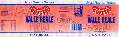Fonte Valle Reale (analisi 1996) pet Nat 2,0 L