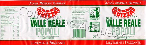 Fonte Valle Reale (analisi 2001) pet Legg Friz 2,0 L + 1,5 L