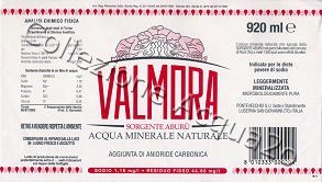 Valmora, Sorgente Abur (analisi 2003) VAR Friz 0,92 L [211105]