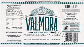 Valmora, Sorgente Abur (analisi 2003) VAR Nat 0,92 L [211105]