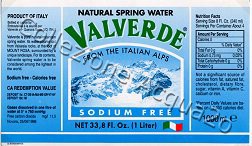 Valverde (analisi 1998) Exp Nat 1,0 L + 0,5 L