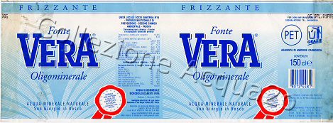 Fonte Vera (analisi 1991) PET Friz 1,5 L [160405]