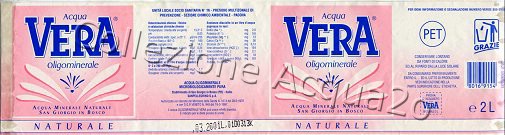 Vera (analisi 1997) tipo 4427006000 Pet Nat 2,0 L