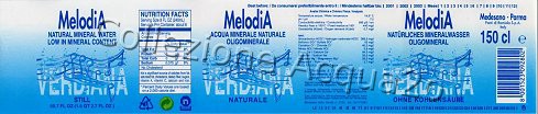 Verdiana Melodia (analisi 1997) pet Nat 1,5 L