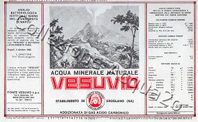 Vesuvio (analisi  1983) VE Friz 0.92 L (scritta rossa)   [300111]