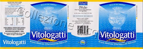 Vitologatti (analisi 2002) pet Nat 1,5 L + 0,5 L